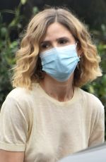 KYRA SEDGWICK Picks Up Lunch in Los Feliz 10/21/2020