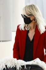 LAETICIAHALLYDAY at LAX Airport in Los Angeles 10/11/2020