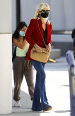 LAETICIAHALLYDAY at LAX Airport in Los Angeles 10/11/2020
