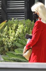 LAETICIAHALLYDAY at LAX Airport in Los Angeles 10/11/2020