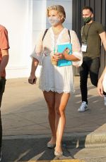 LANA DEL REY Leaves Barnes & Noble in Los Angeles 10/02/2020