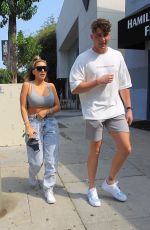 LARSA PIPPEN and Harry Jowsey at Zinque in West Hollywood 10/08/2020
