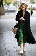 LAURA WHITMORE Out and About in London 10/25/2020