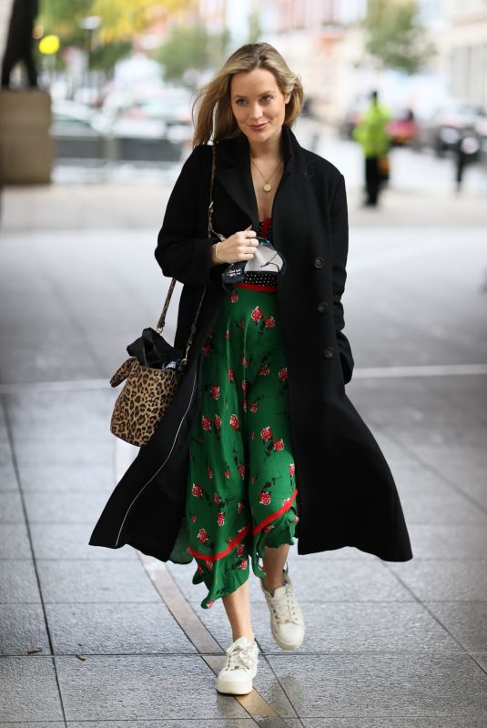 LAURA WHITMORE Out and About in London 10/25/2020