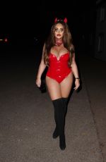 LAUREN GOODGER in a Halloween Costume Night Out in Essex 10/25/2020
