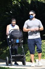 LEA MICHELE and Zandy Reich Out in Brentwood 10/06/2020