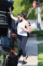 LEA MICHELE and Zandy Reich Out in Brentwood 10/06/2020