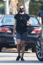 LEA MICHELE and Zandy Reich Out in Brentwood 10/09/2020