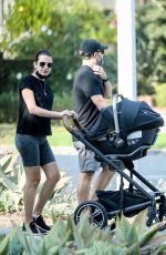 LEA MICHELE and Zandy Reich Out in Brentwood 10/09/2020