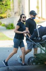 LEA MICHELE and Zandy Reich Out in Brentwood 10/09/2020