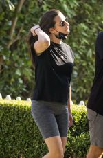LEA MICHELE and Zandy Reich Out in Brentwood 10/09/2020