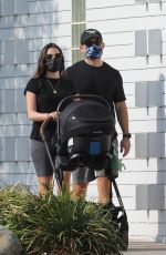 LEA MICHELE and Zandy Reich Out in Brentwood 10/09/2020