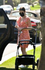 LEA MICHELE and Zandy Reich Out in Brentwood 10/13/2020