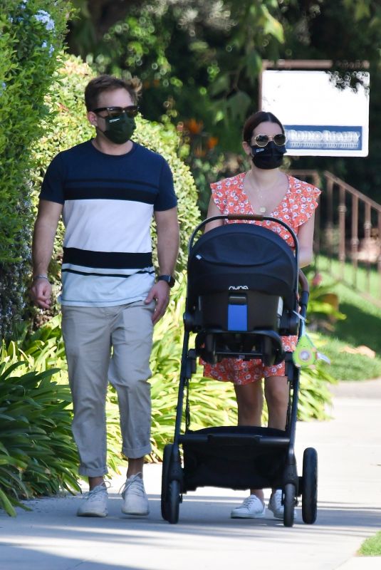 LEA MICHELE and Zandy Reich Out in Brentwood 10/13/2020