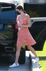 LEA MICHELE and Zandy Reich Out in Brentwood 10/13/2020