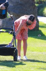 LEA MICHELE and Zandy Reich Out in Brentwood 10/13/2020