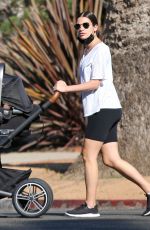 LEA MICHELE Out in Santa Monica 09/30/2020