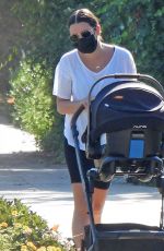 LEA MICHELE Out in Santa Monica 09/30/2020