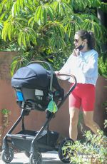 LEA MICHELE Out in Santa Monica 10/07/2020