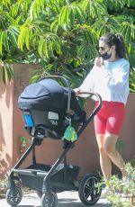 LEA MICHELE Out in Santa Monica 10/07/2020