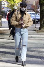 LILI REINHART Out for Coffee in Vancouver 10/28/2020