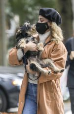 LILI REINHART Out with Her Dog in Vancouver 10/04/2020