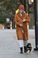 LILI REINHART Out with Her Dog in Vancouver 10/26/2020