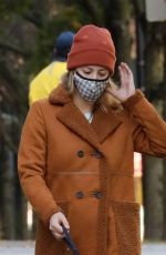LILI REINHART Out with Her Dog in Vancouver 10/26/2020