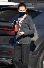 LILY COLLINS Arrives Back to Work in Los Angeles 10/13/2020