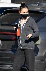 LILY COLLINS Arrives Back to Work in Los Angeles 10/13/2020