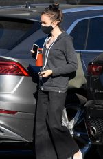 LILY COLLINS Arrives Back to Work in Los Angeles 10/13/2020