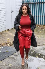 LISA MAFFIA on the Set of of Relaunch of Channel U in London 10/27/2020