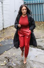 LISA MAFFIA on the Set of of Relaunch of Channel U in London 10/27/2020