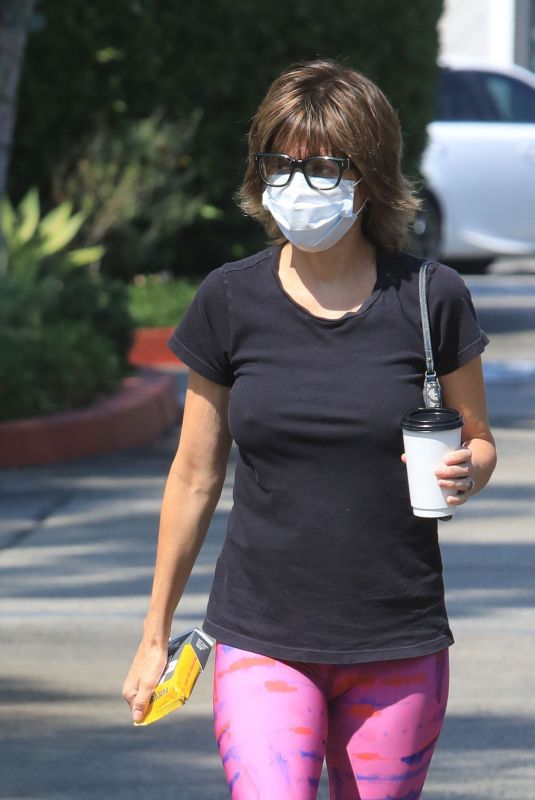 LISA RINNA Out and About in Los Angeles 10/11/2020