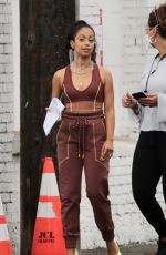 LIZA KOSHY at a Dance Studio in Los Angeles 10/22/2020