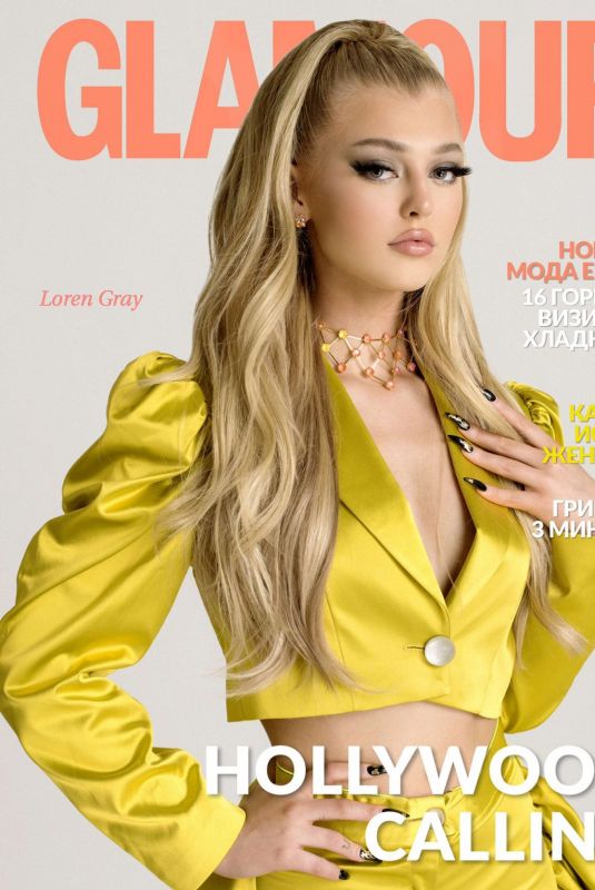 LOREN GRAY in Glamour Magazine, Bulgaria November 2020