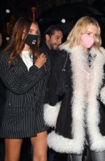 LOTTIE MOSS and HANA CROSS at Bagatelle in London 10/02/2020