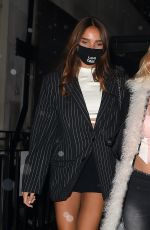 LOTTIE MOSS and HANA CROSS at Bagatelle in London 10/02/2020