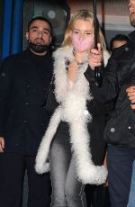 LOTTIE MOSS and HANA CROSS at Bagatelle in London 10/02/2020