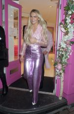 LOUISA JOHNSON at Private View of Sophie Tea Art in London 10/28/2020