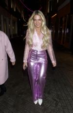 LOUISA JOHNSON at Private View of Sophie Tea Art in London 10/28/2020