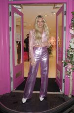 LOUISA JOHNSON at Private View of Sophie Tea Art in London 10/28/2020