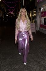 LOUISA JOHNSON at Private View of Sophie Tea Art in London 10/28/2020