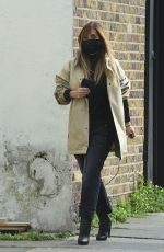 LOUISE REDKNAPP at Schoolhouse Restaurant in London 10/26/2020