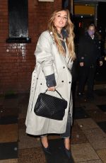 LOUISE REDKNAPP Leaves Clapham Grand in London 10/02/2020