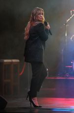 LOUISE REDKNAPP Performs at a Social Distancing Show in London 10/02/2020