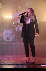LOUISE REDKNAPP Performs at a Social Distancing Show in London 10/02/2020