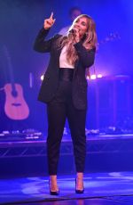 LOUISE REDKNAPP Performs at a Social Distancing Show in London 10/02/2020