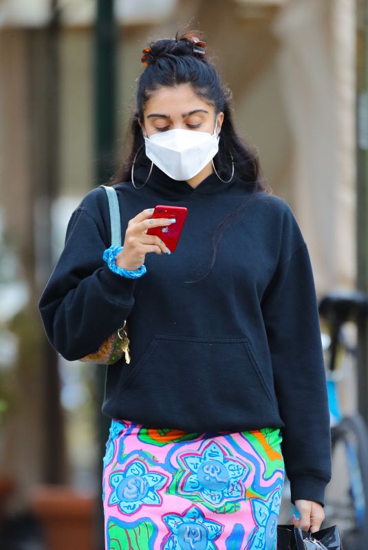 LOURDES LEON Out Shopping in New York 10/10/2020