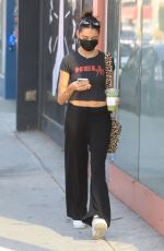 MADISON BEER Out Shopping on Melrose Avenue in Hollywood 09/30/2020